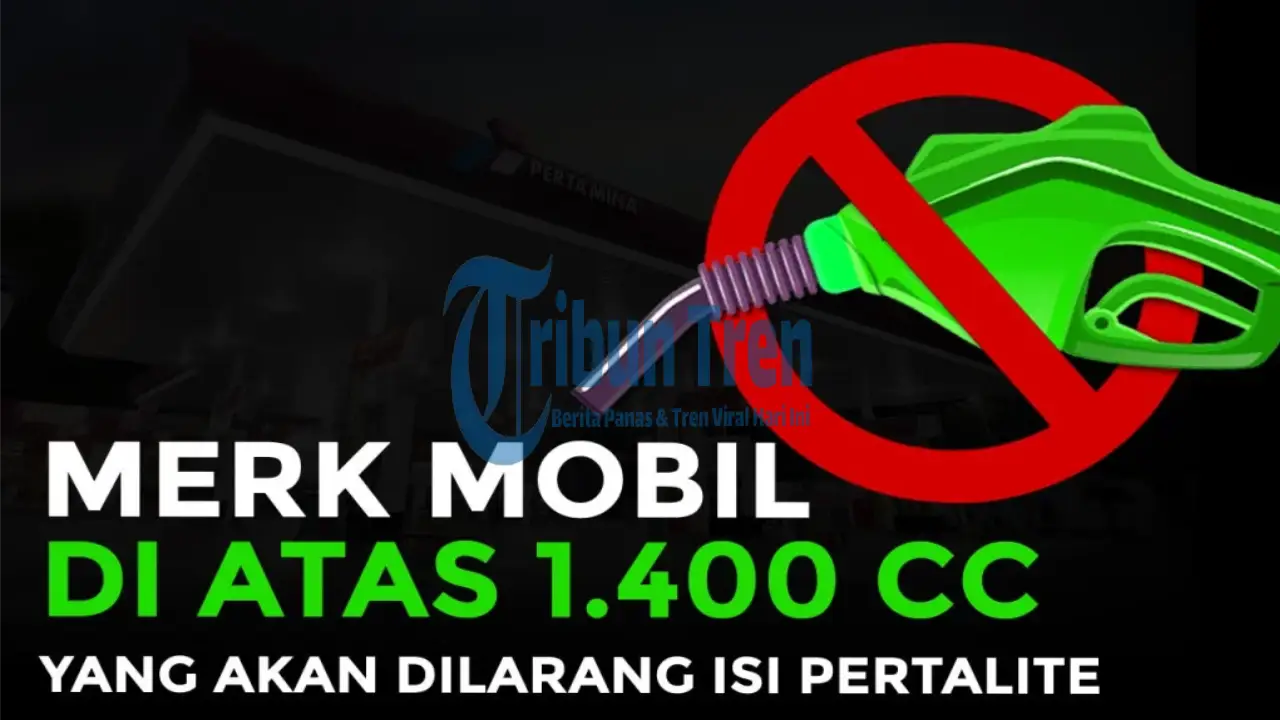 Cek Daftar Kendaraan yang Dilarang Isi Pertalite 2025, Mobil Anda Termasuk?