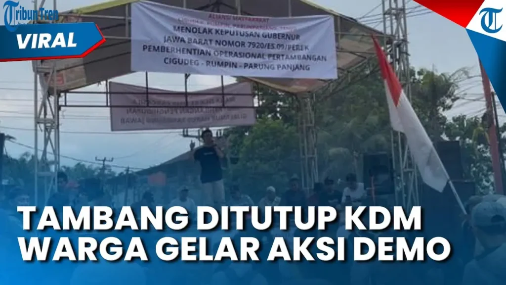 KDM Hentikan Aktivitas Tambang di Parung Panjang Sementara