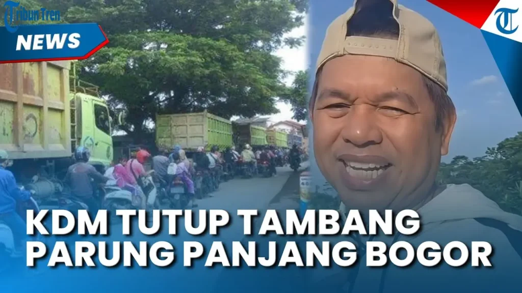 KDM Hentikan Aktivitas Tambang di Parung Panjang Sementara