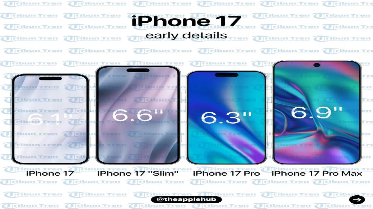 Bocoran Harga dan Spesifikasi iPhone 17: Bakal Rilis September 2025 Mendatang?