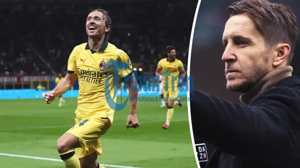 Luka Modric Tetap Menggila di Lini Tengah AC Milan